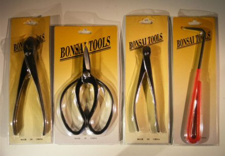 Four (4) piece tool set consisting of Concave Cutter, Traditional Shears, Wire Cutters and Single Point Root Rake