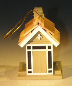 unknown Mini Architectural Birdhouse