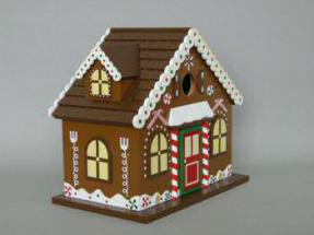 Candyland Christmas Birdhouse 