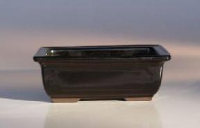 Ceramic Japanese Bonsai Pot - Rectangle<br>6.5