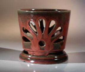 Ceramic Orchid Pot - 7.25