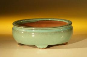 Ceramic Bonsai Pot - Oval<br>6.125