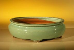 Ceramic Bonsai Pot - Oval<br>8.0