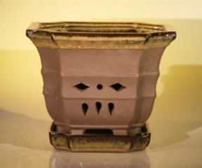 Ceramic Orchid Pot - 7.625