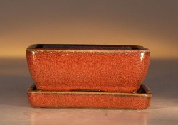 Rectangle -  Glazed Parisian Red <br>5.0