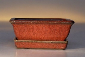 Rectangle -  Glazed Parisian Red <br>5.0