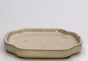 Beige Ceramic Humidity / Drip Tray -  Rectangle<br>9