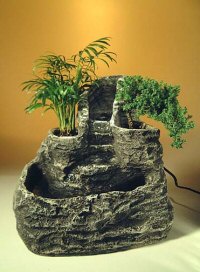 Bonsai Waterfall Garden - Double Black