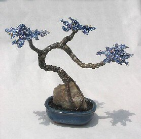 Root-over-rock Windswept Bonsai Stone