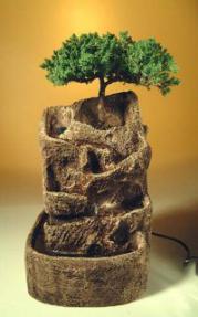 Bonsai Waterfall Garden - Single Brown