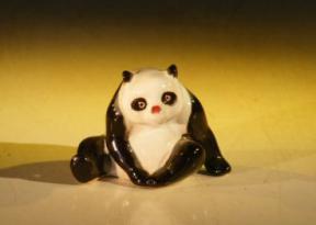 Ceramic Figurine - Panda Sitting<br>3.0