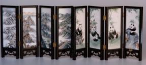 Mini Folding Screen-Large-Marble