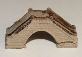Ceramic Bridge Figurine<br>1.75
