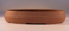 Oval Bonsai Pot<br>Terra Cotta Color<br>11