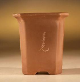 Unglazed Cascade<br>With Floral Etching<br>5.5