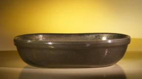 Ceramic Bonsai Pot - Oval<br>17