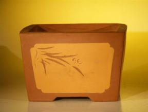 Ceramic Bonsai Pot -Square<br>8.0