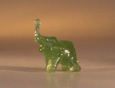 Glass Elephant  Figurine
