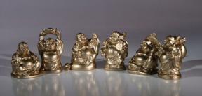 Gold Buddha Six Piece Set