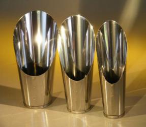 Stainless Steel 3 Piece Scoop Set <br>