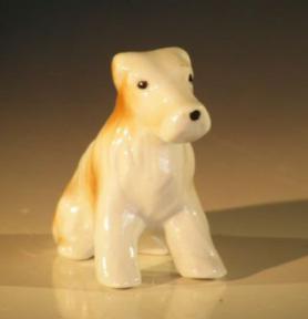 Porceline Dog Figurine<br>