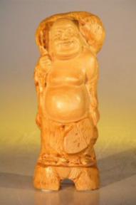 Wooden Buddha - Handcarved