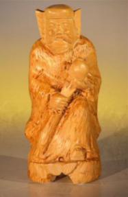 Wooden Chinese Man - Handcarved<br>