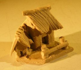 Miniature Cottage Figurine - 1.25