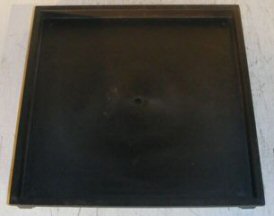 Heavy Duty Black Humidity/Drip Bonsai Tray - Square <br><i>10.5