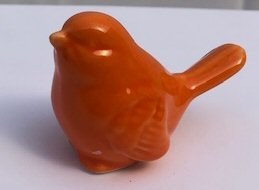 Miniature Ceramic Bird Figurine - 2