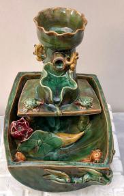 Ceramic Table Top Water Fountain <br>8.25