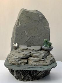 Hand Made Rock Fountain - 13