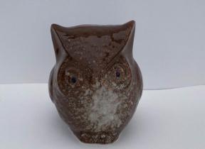 Ceramic Owl Figurine<br>3.25