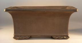 Ceramic Rectangle Bonsai Pot<br>