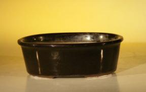 Ceramic Bonsai Pot -Oval<br>7.0