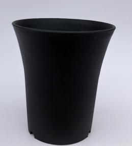 Black Cascade Bonsai Training Pot - Round<br>5.5