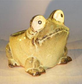 Light Green Frog Planter<br><i>7.0